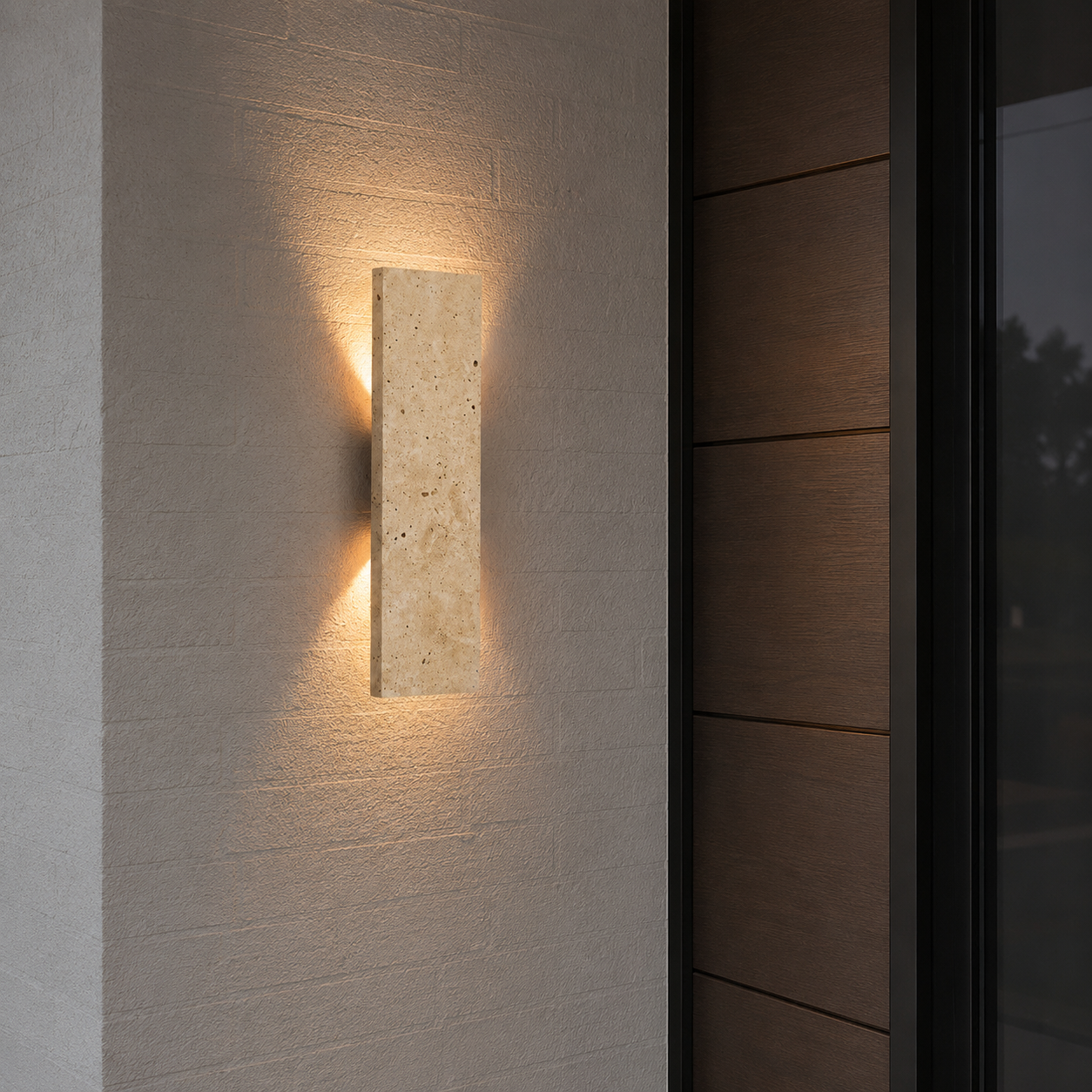 Milson Stone Outdoor Wall Light
