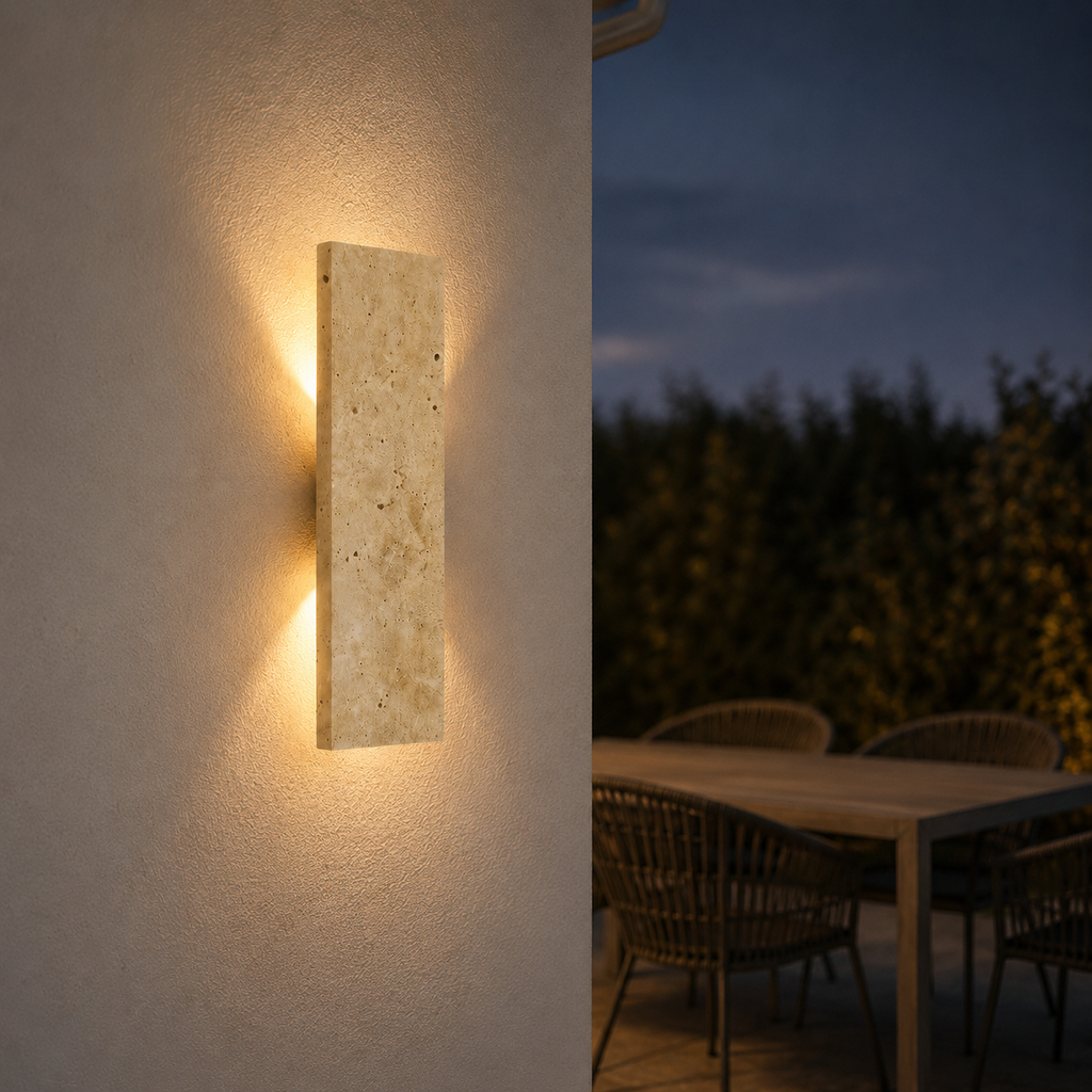 Milson Stone Outdoor Wall Light