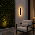 Echo Minimalist Linear Outdoor Wall Light