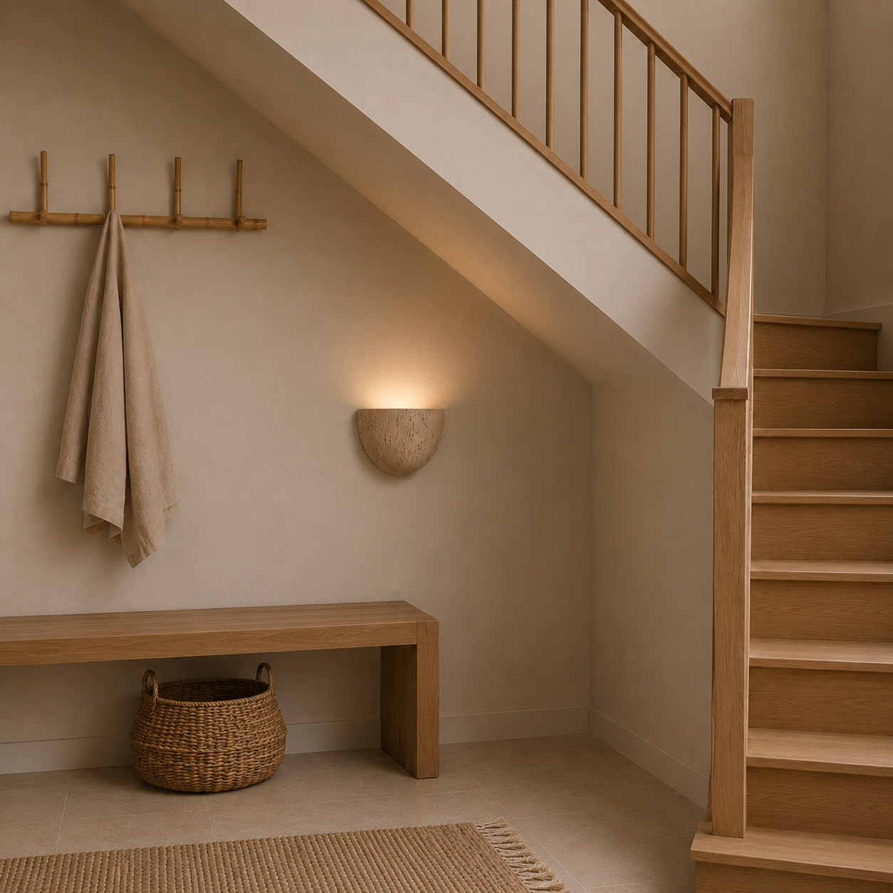 Sali Travertine Wall Light