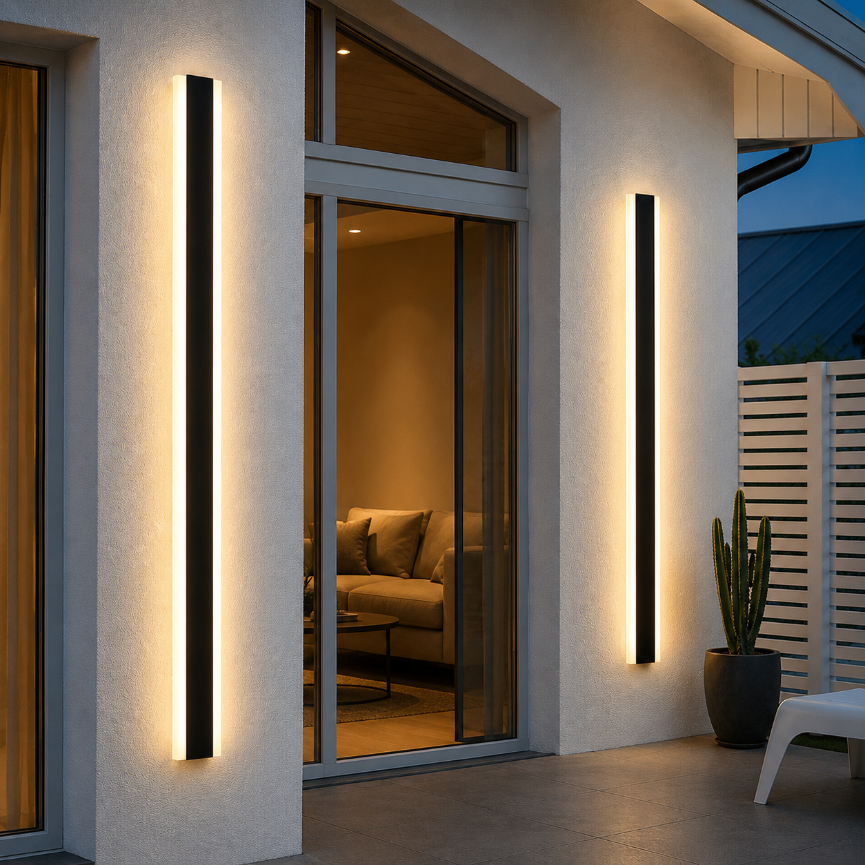 Daleh Iron Outdoor Wall Light