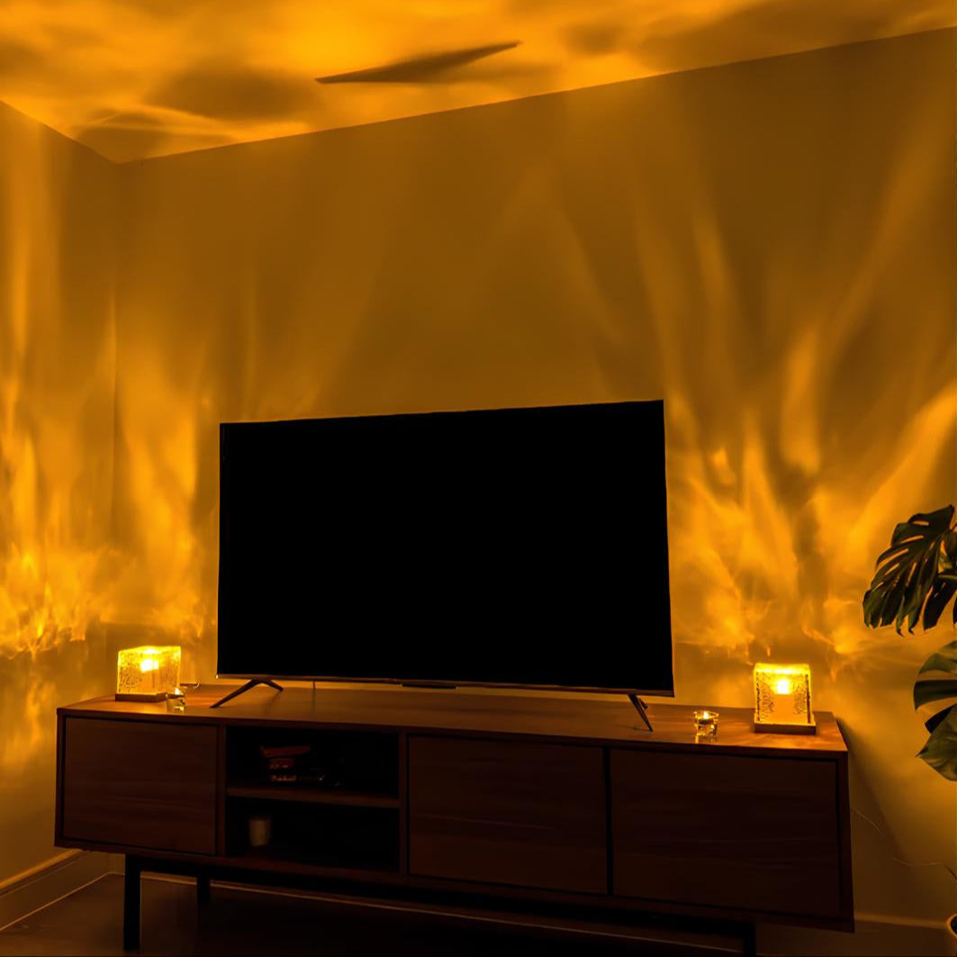 Borealis Cube Lamp