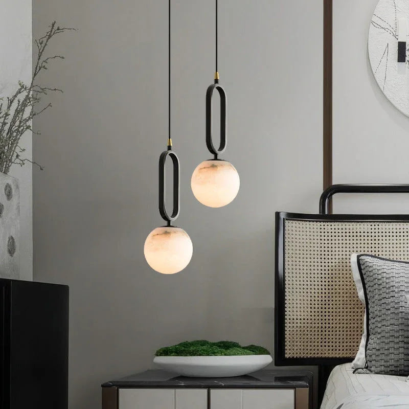 Alabaster Pendant Light