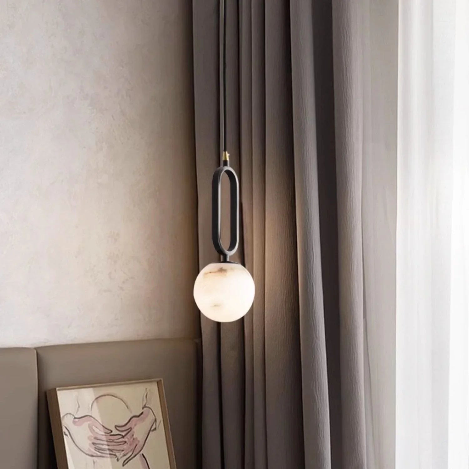 Alabaster Pendant Light
