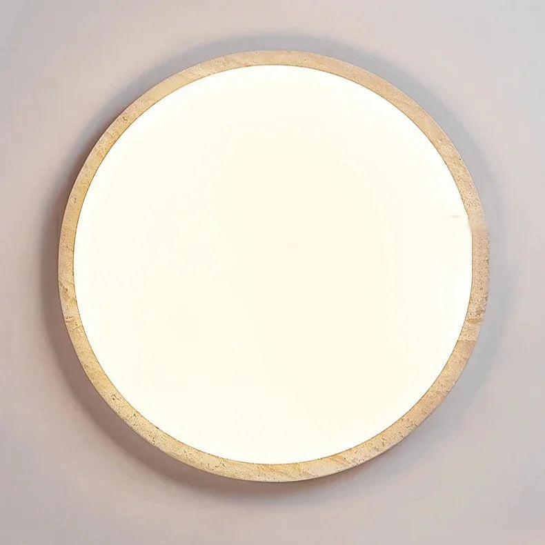 Dovra Travertine Ceiling Light