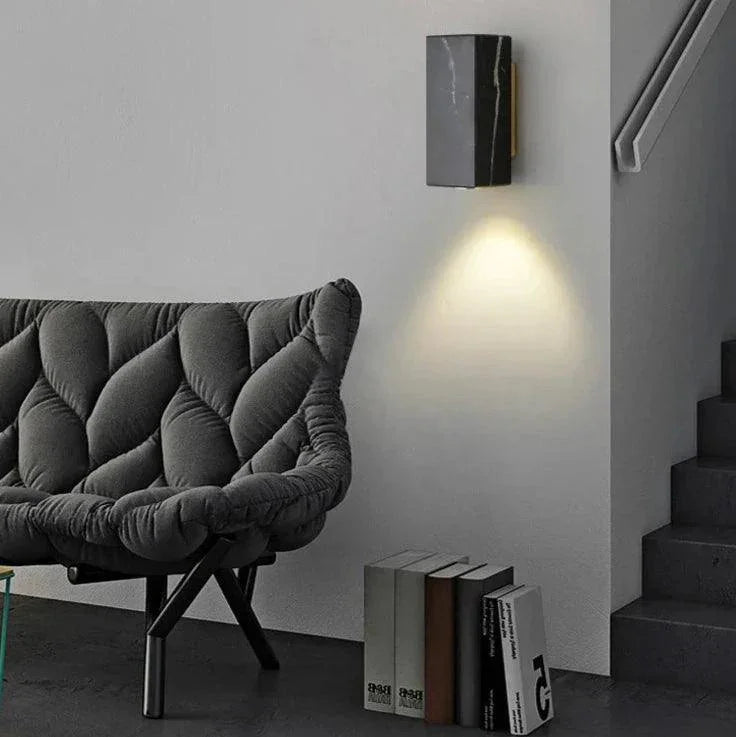 Jamie Marble Wall Light