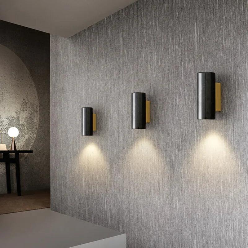 Jamie Marble Wall Light