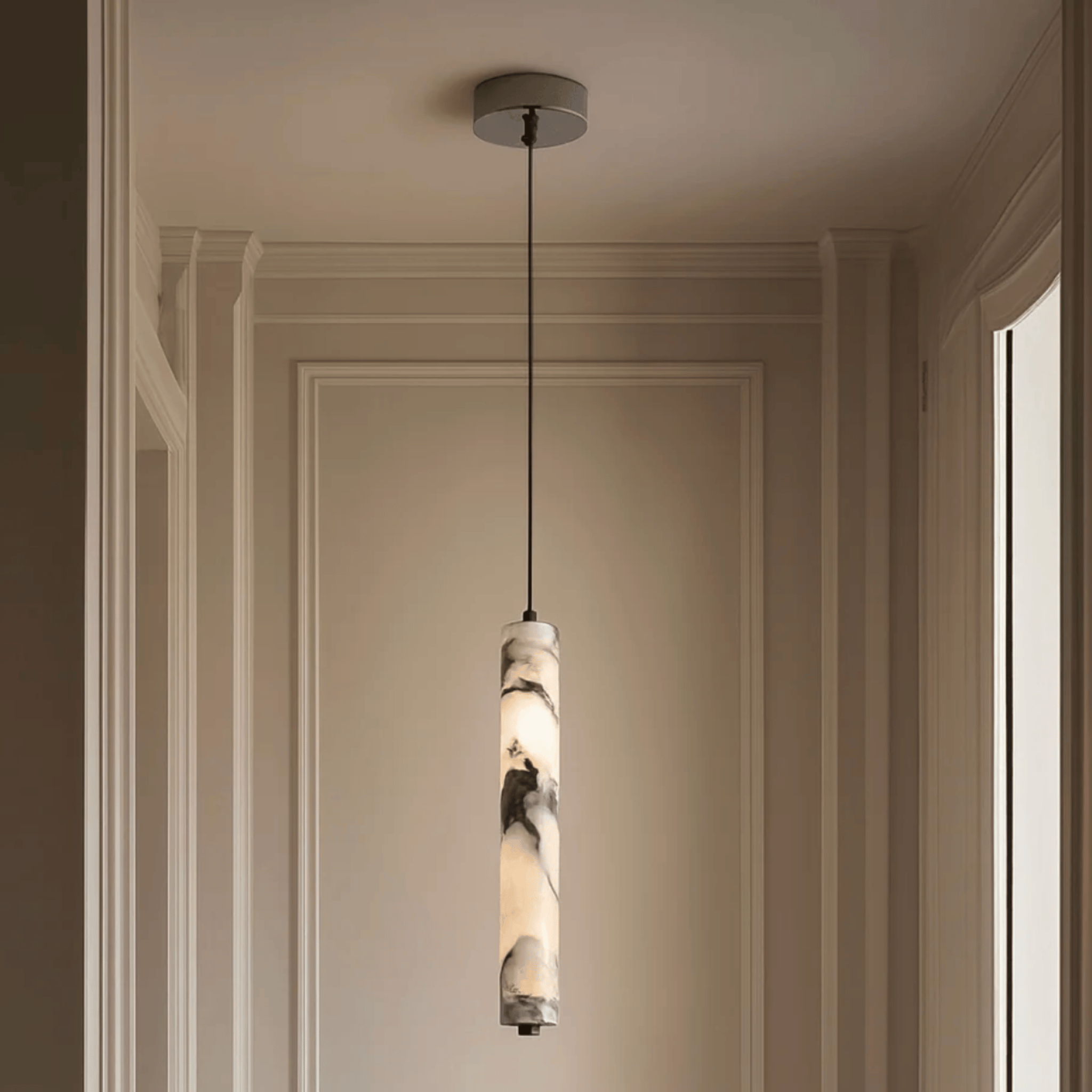 Kanji Stone Pendant Lamp