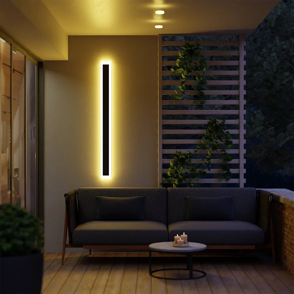 Flori Linear Outdoor Wall Light