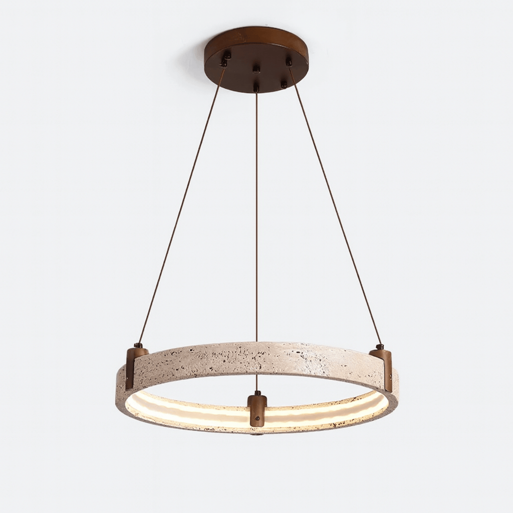 Burleigh Travertine Pendant Light