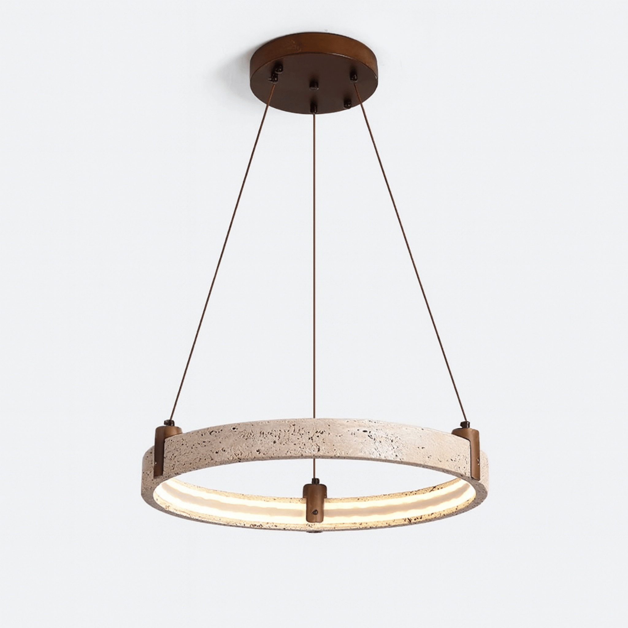 Burleigh Travertine Pendant Light