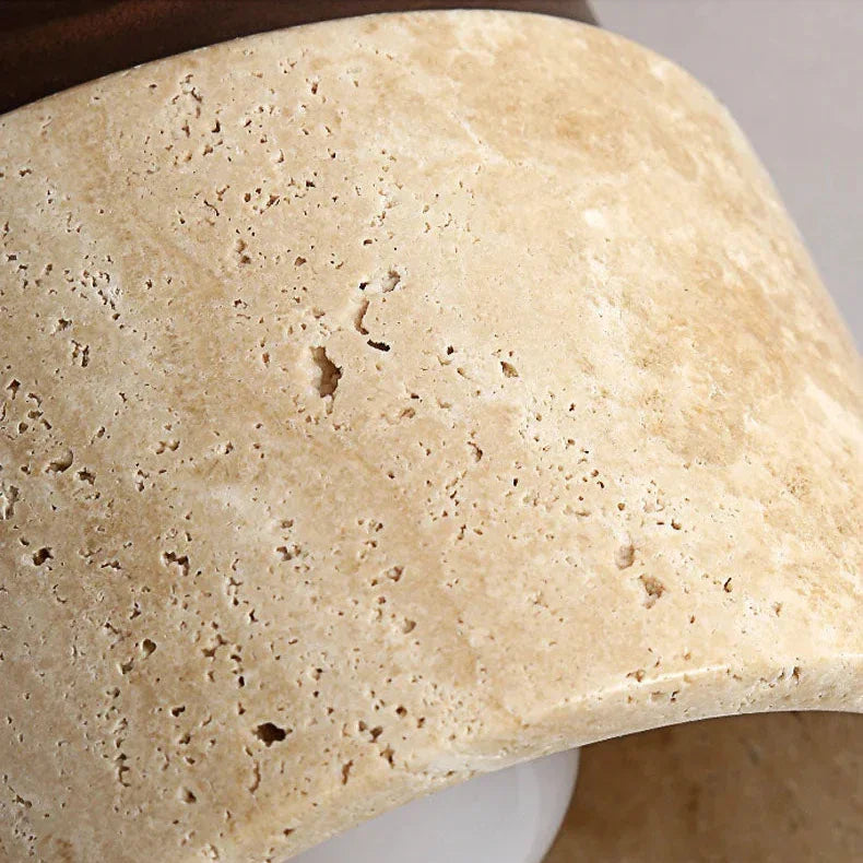 Gallen Travertine Ceiling Light
