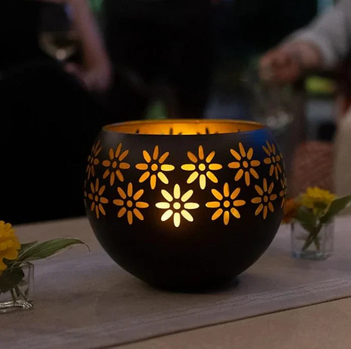 FloraGlow Candle Holder