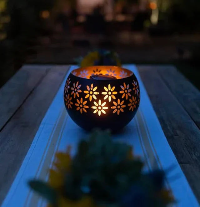 FloraGlow Candle Holder