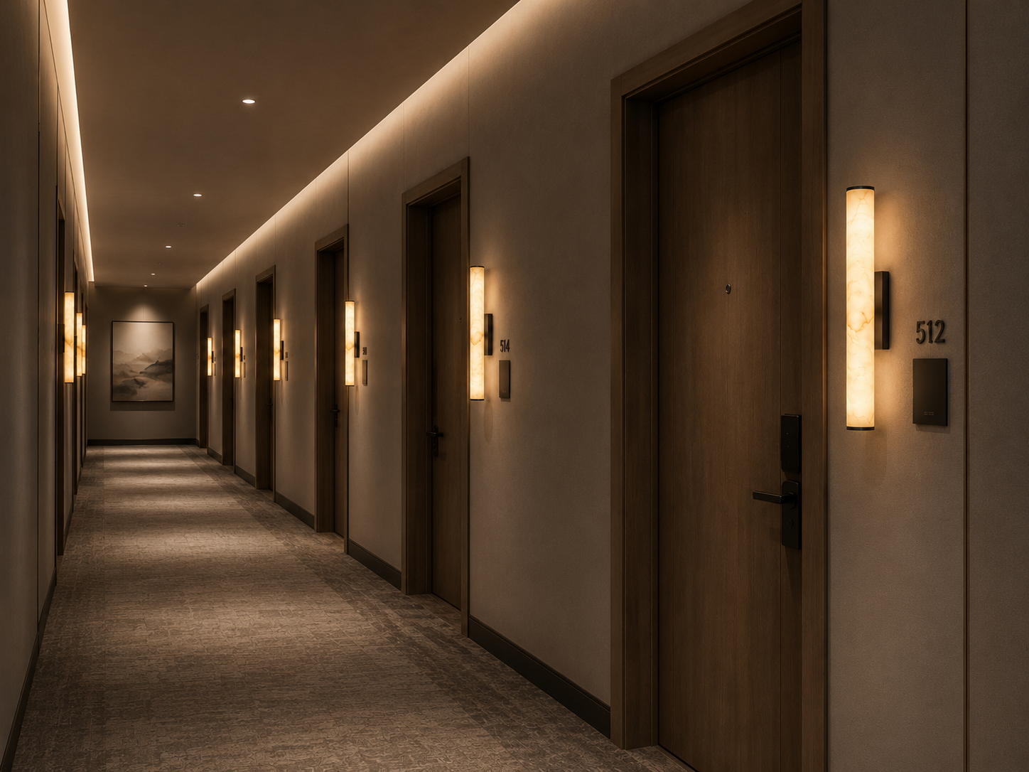 Bungan Marble | Copper Wall Light