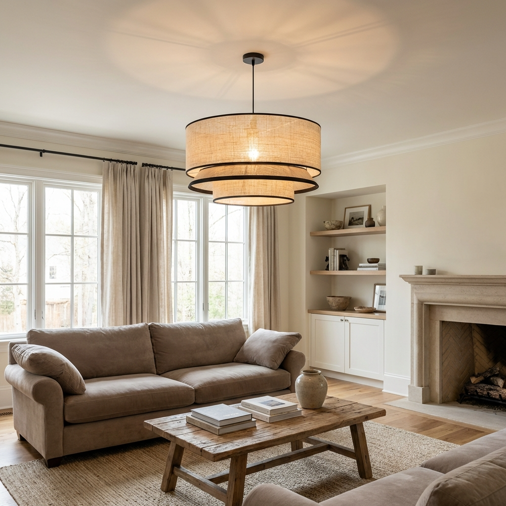 Japandi Chandelier