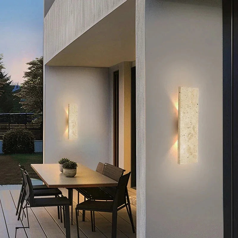 Milson Stone Outdoor Wall Light