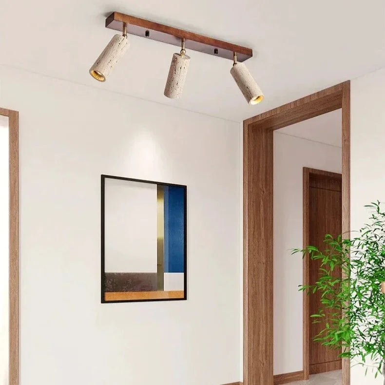 Elizabeth Travertine Ceiling Spotlight