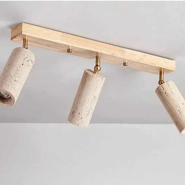 Elizabeth Travertine Ceiling Spotlight
