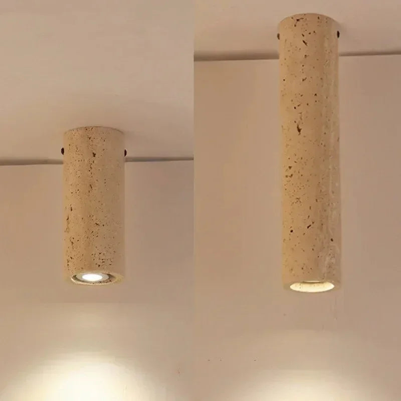 Jervis Travertine Ceiling Light