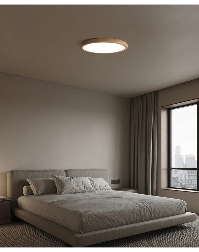 Mali Travertine Ceiling Lamp