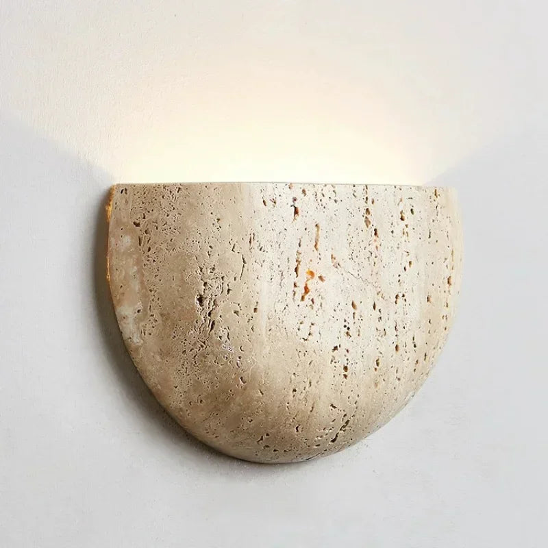 Sali Travertine Wall Light
