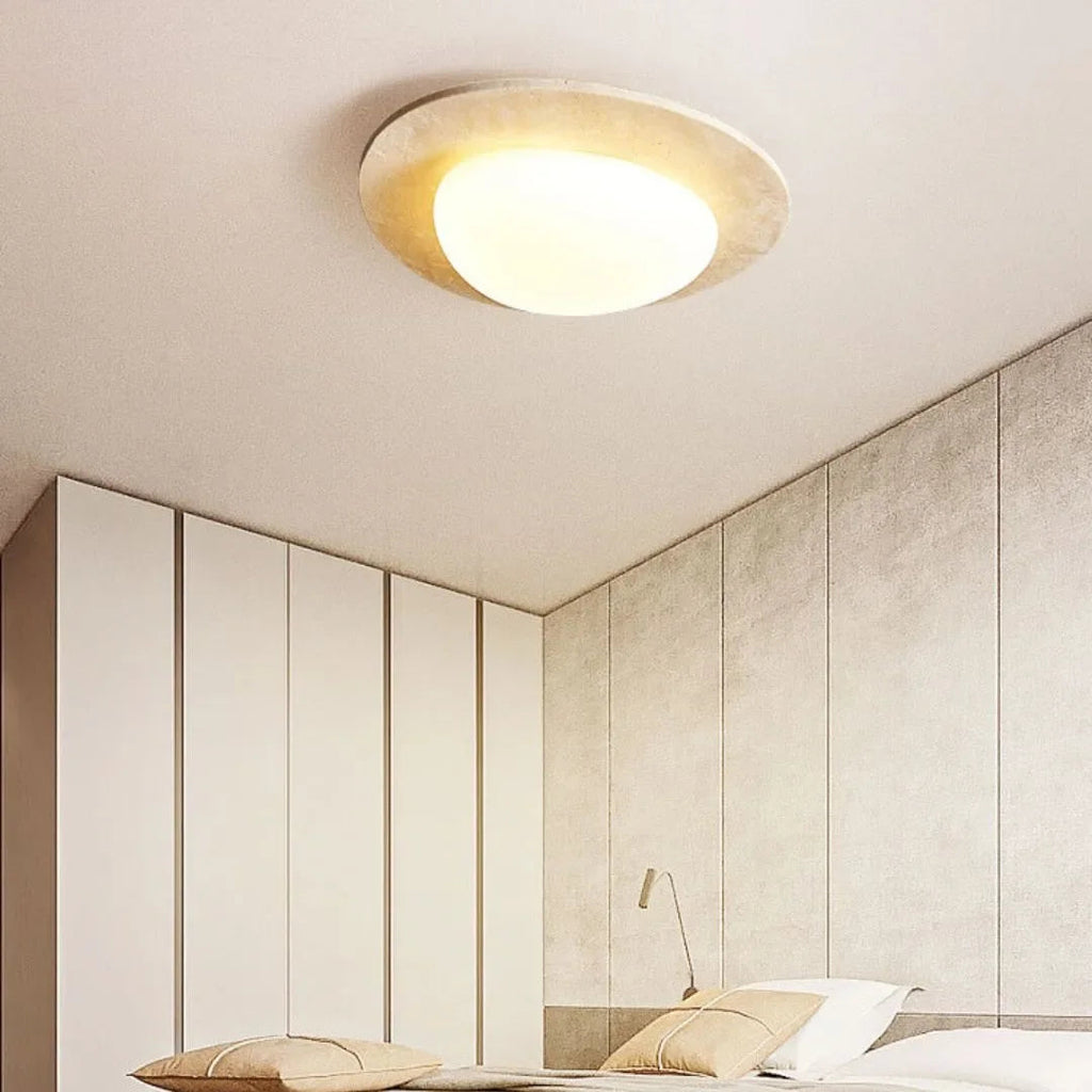 Nordic Charm Travertine  Ceiling Light