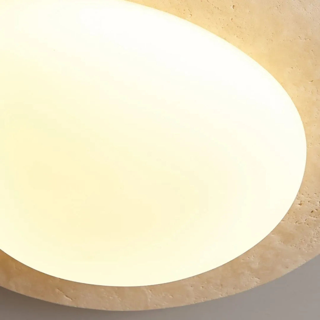 Nordic Charm Travertine  Ceiling Light