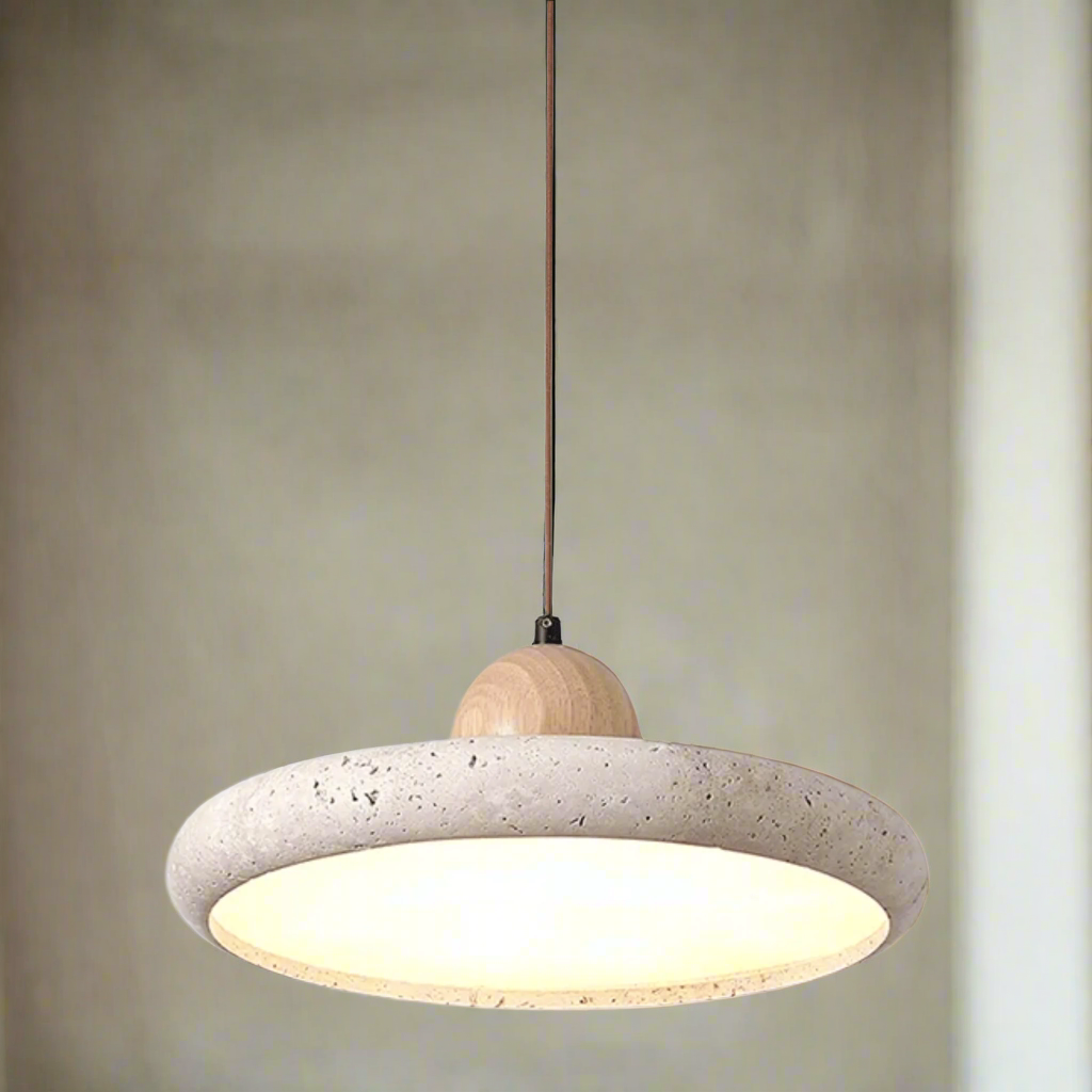 Sabi Travertine Pendant Light