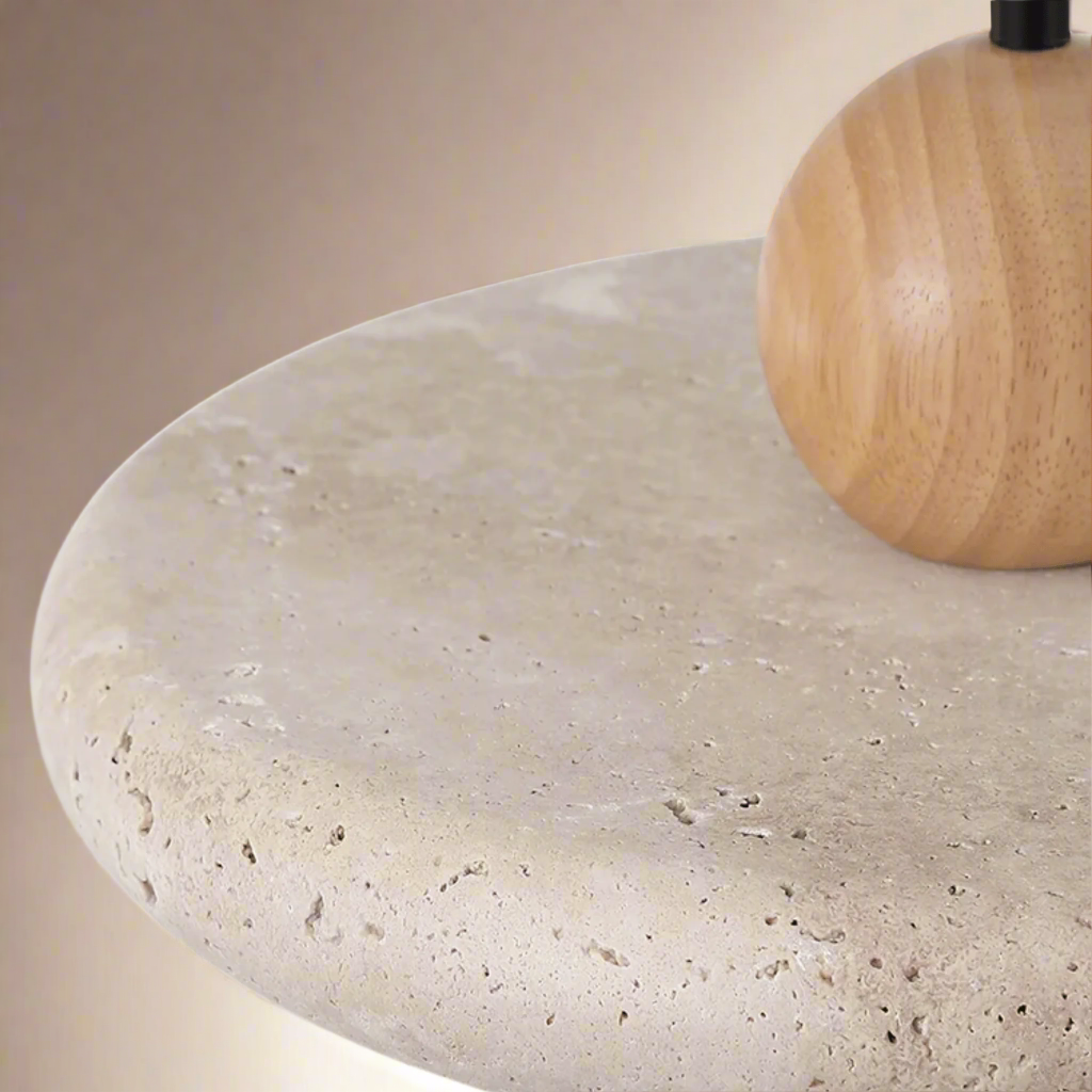Sabi Travertine Pendant Light