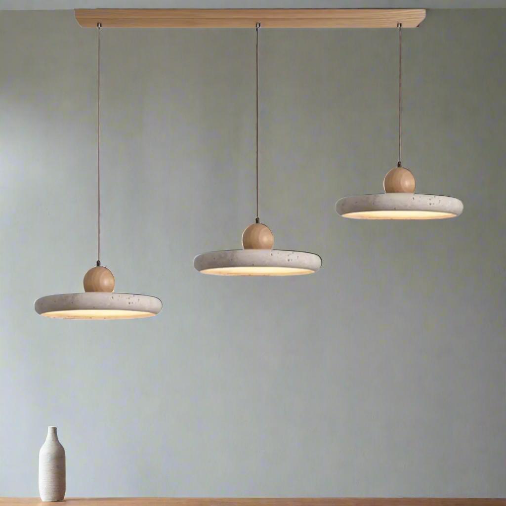 Sabi Travertine Pendant Light