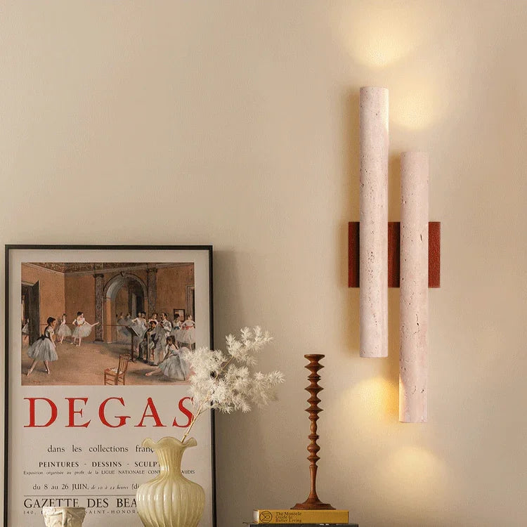Stone Up & Down Wall Lamp