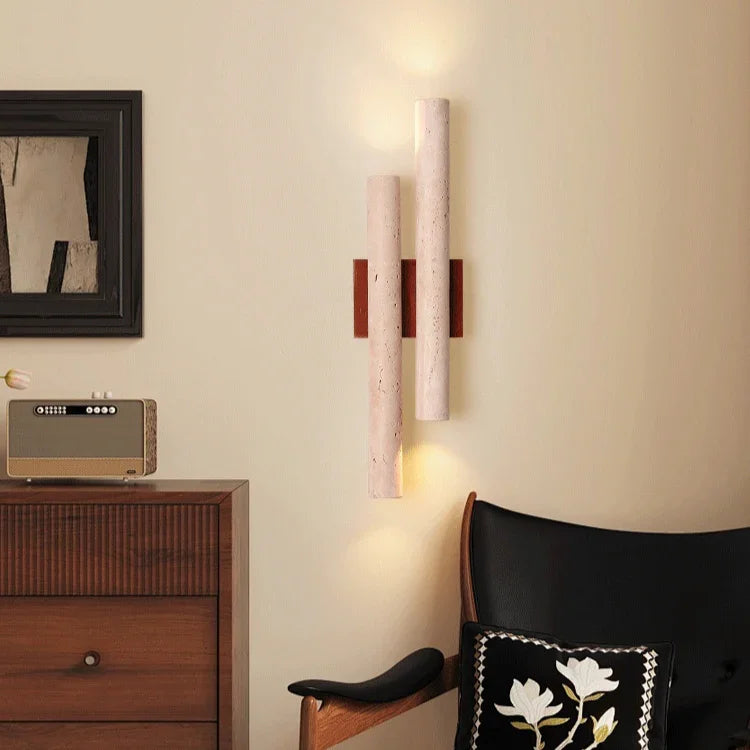Stone Up & Down Wall Lamp