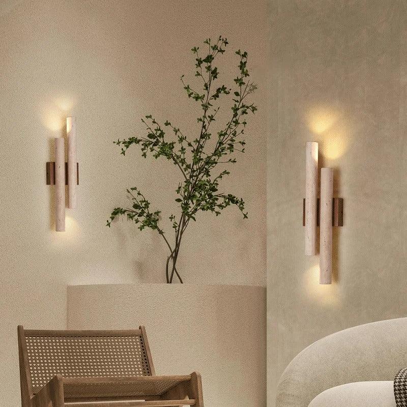 Stone Up & Down Wall Lamp