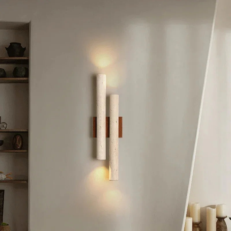 Stone Up & Down Wall Lamp
