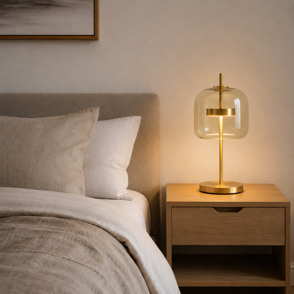 Aura Glass Table Lamp