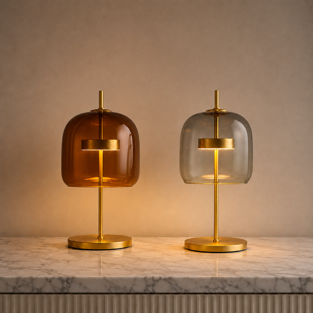 Aura Glass Table Lamp