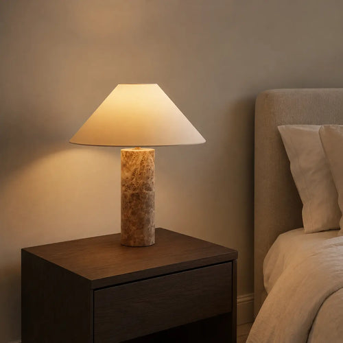 Ava Marble Table Lamp Alvara