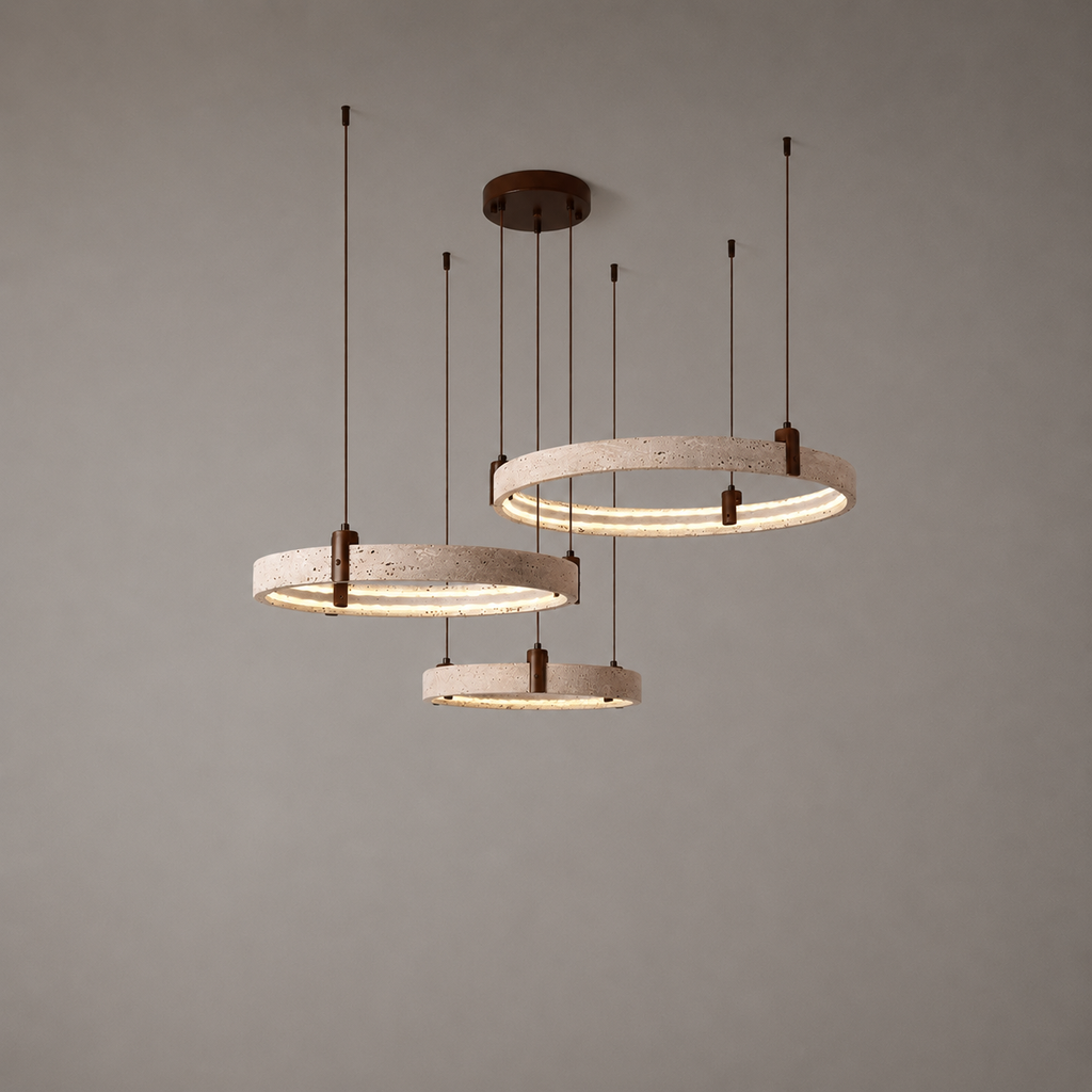 Chelsea Travertine  Pendant Light