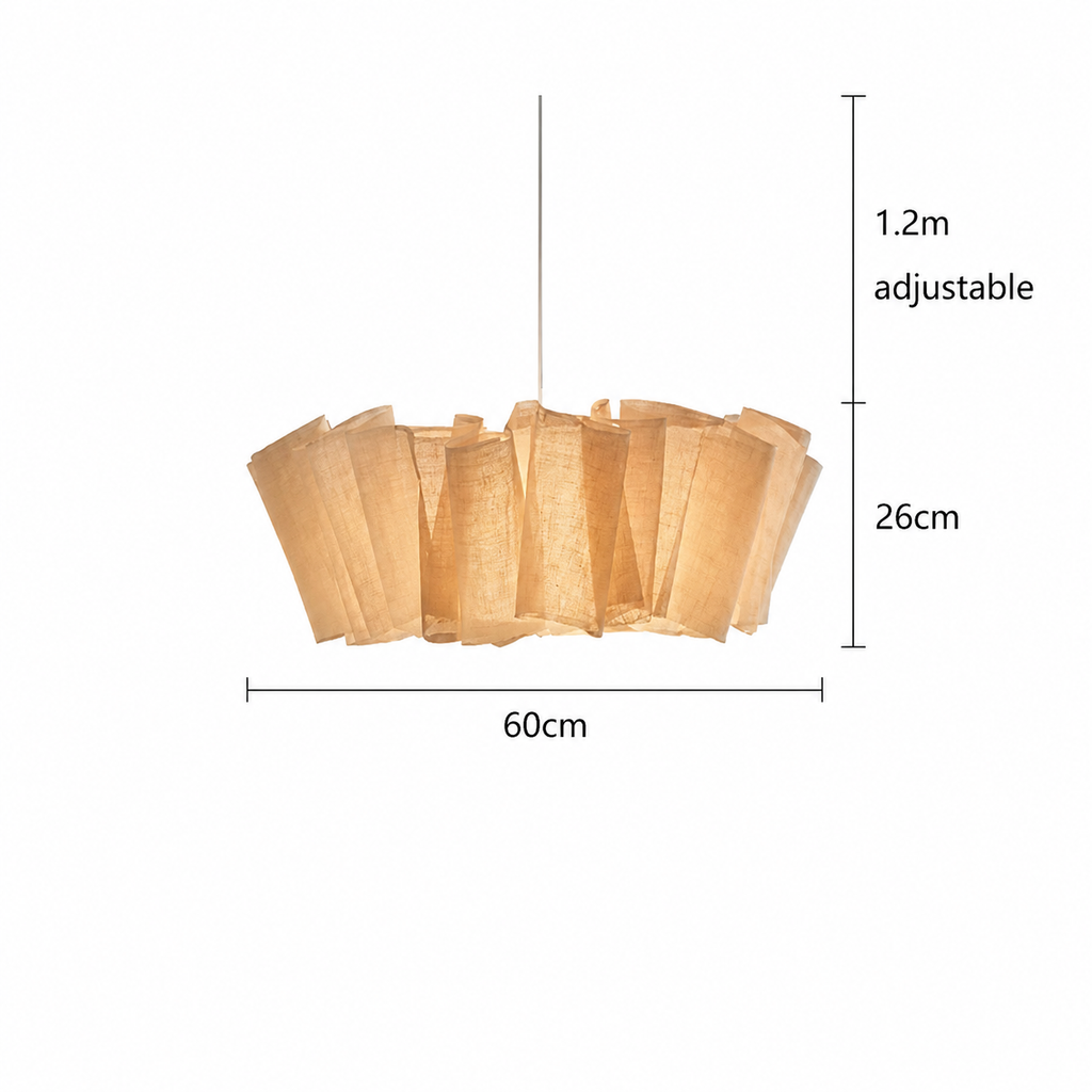 Calor Fabric Pendant Light