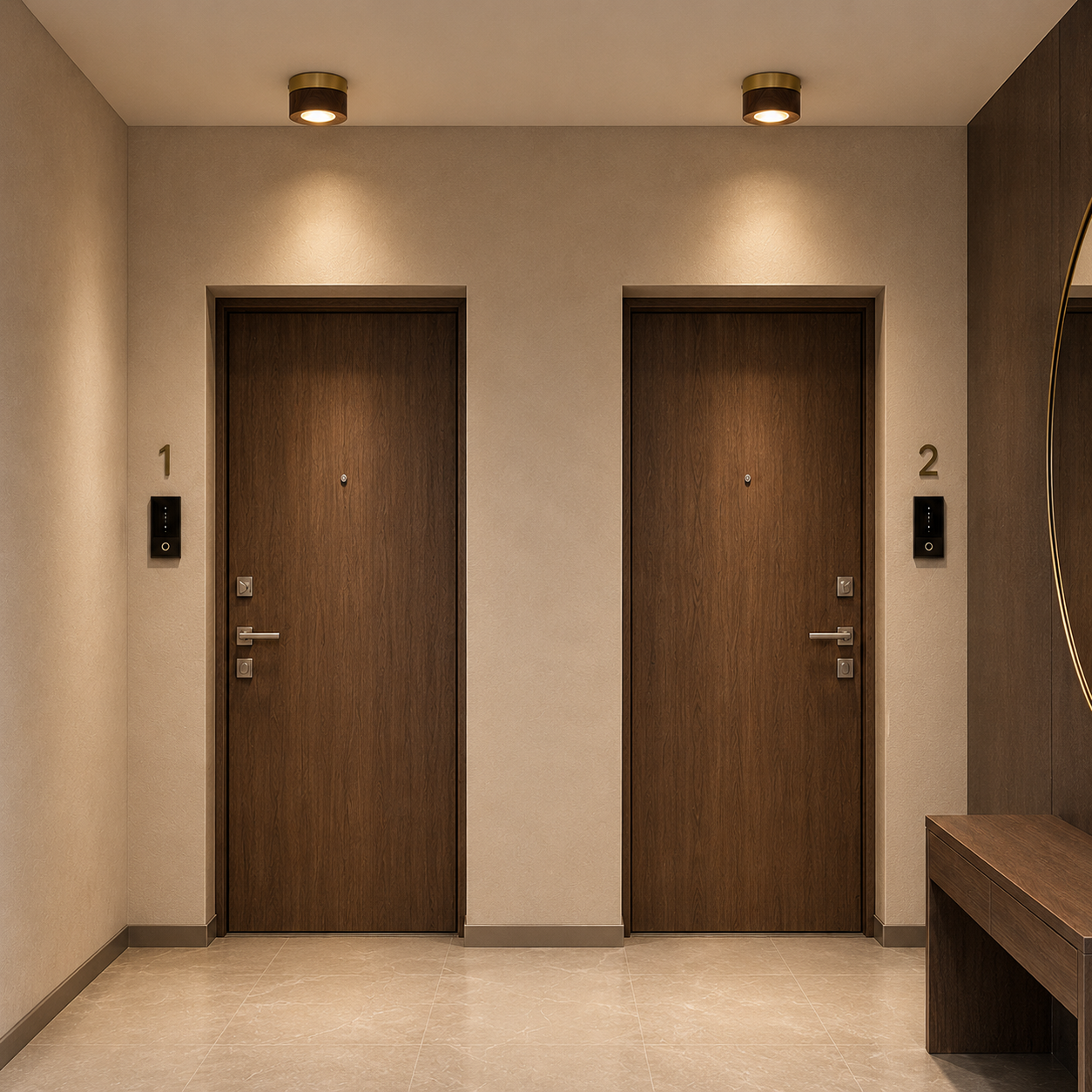 Dulce Walnut Downlight