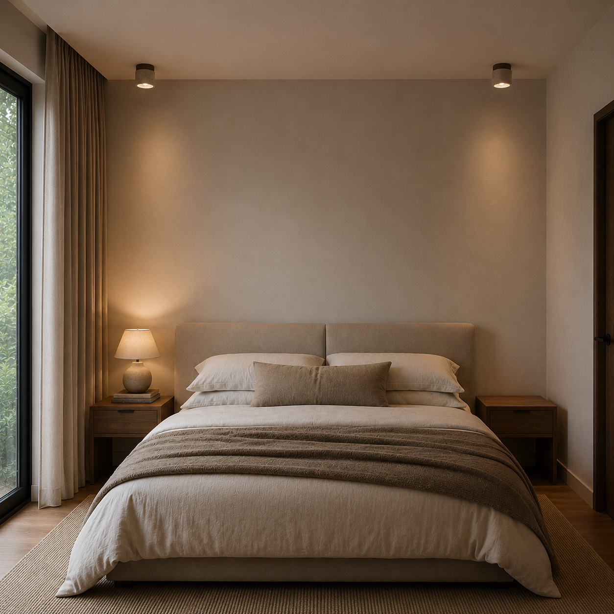 Gallen Travertine Ceiling Light
