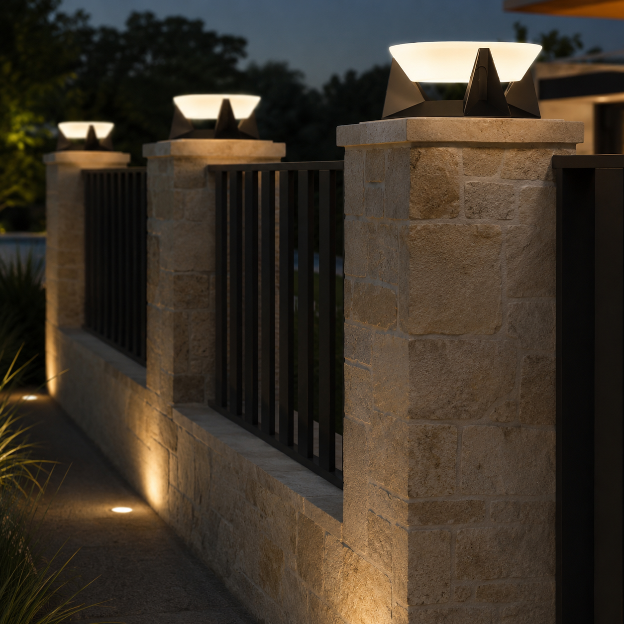 Ali Solar LED Column Light