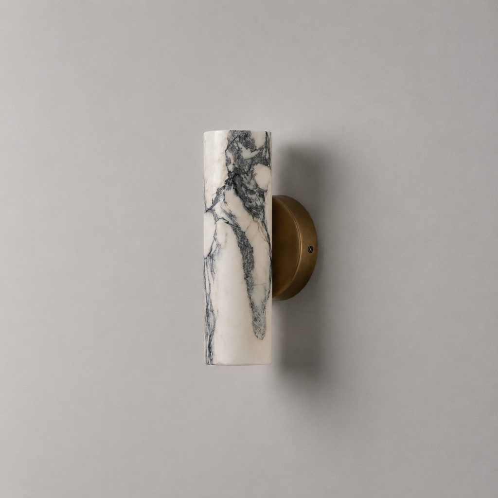Kyst Nordic Up & Down Marble Wall Light