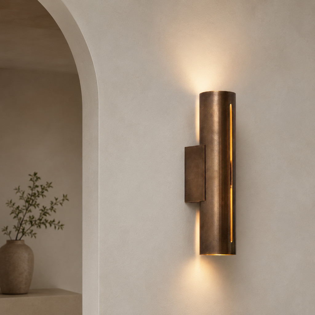Rio LED Copper Wall Light