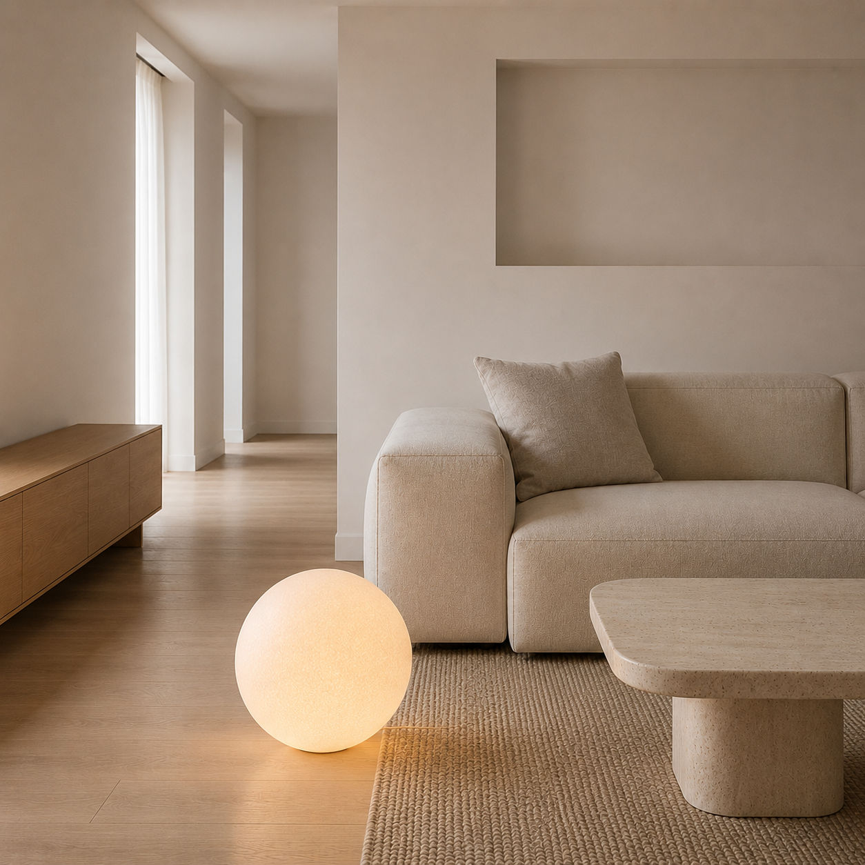 Celestial Ball Floor Lamp