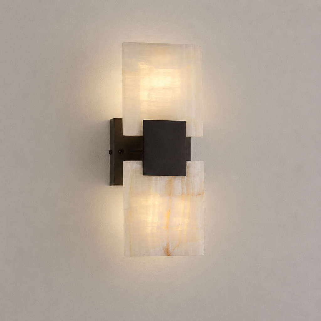 Newport Marble Wall Light