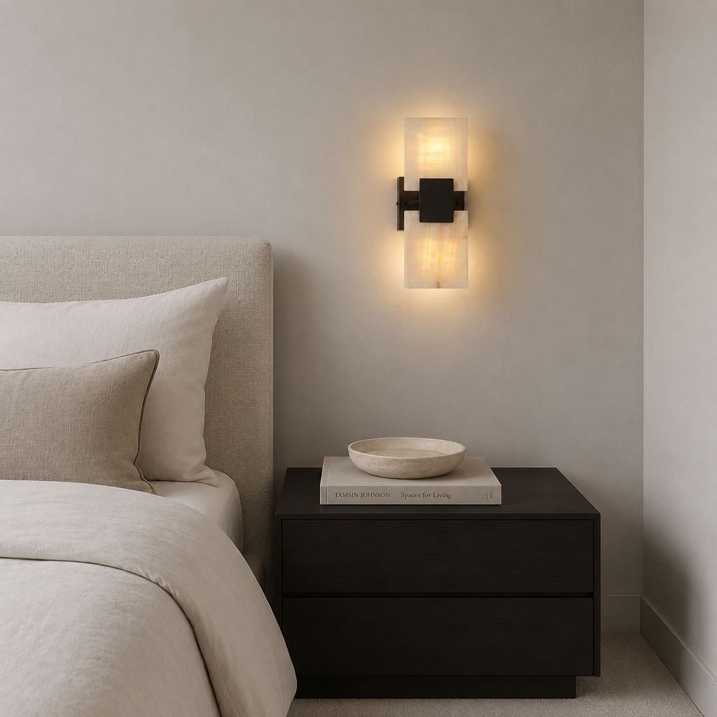 Newport Marble Wall Light