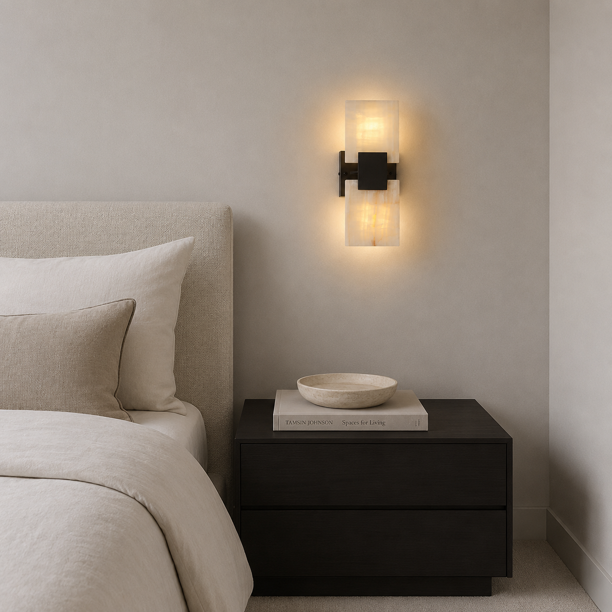 Newport Marble Wall Light