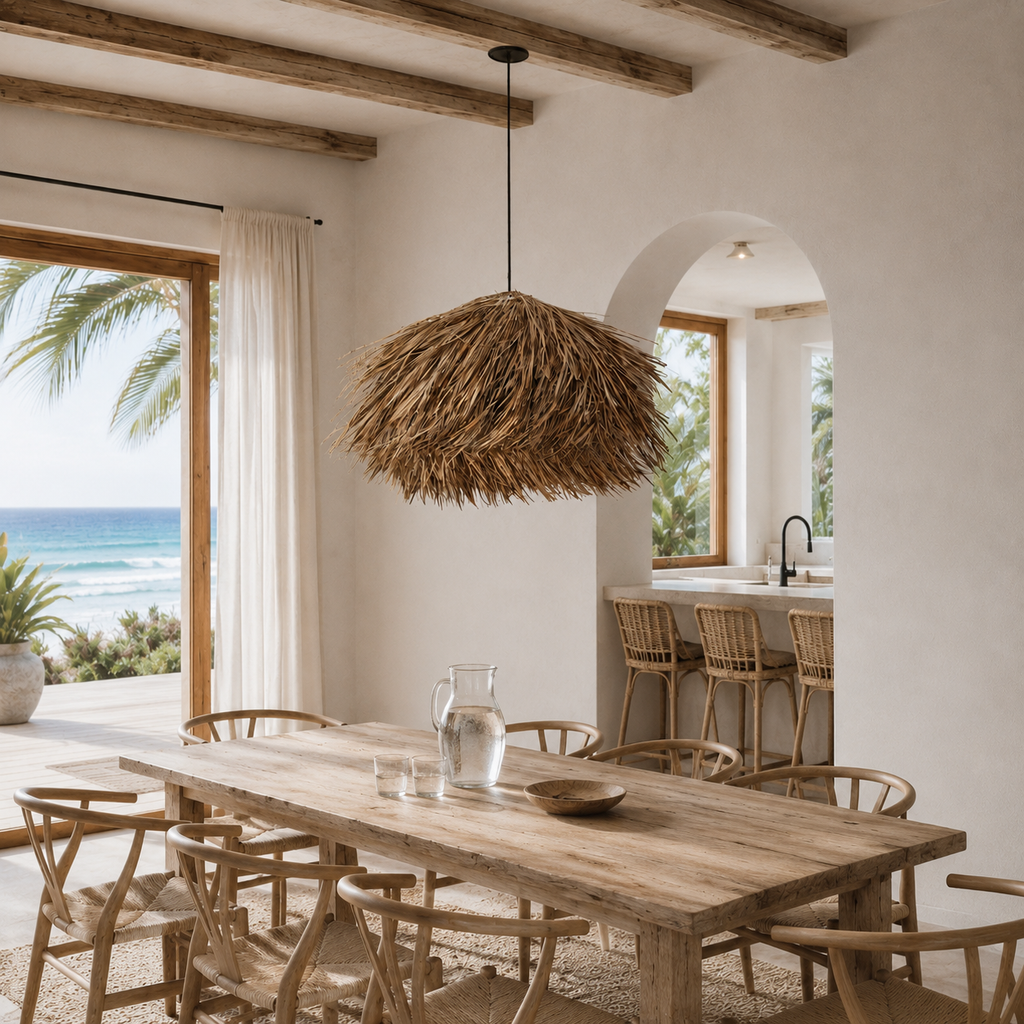 Nias Rattan Pendant Lamp